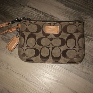 Coach wristlet